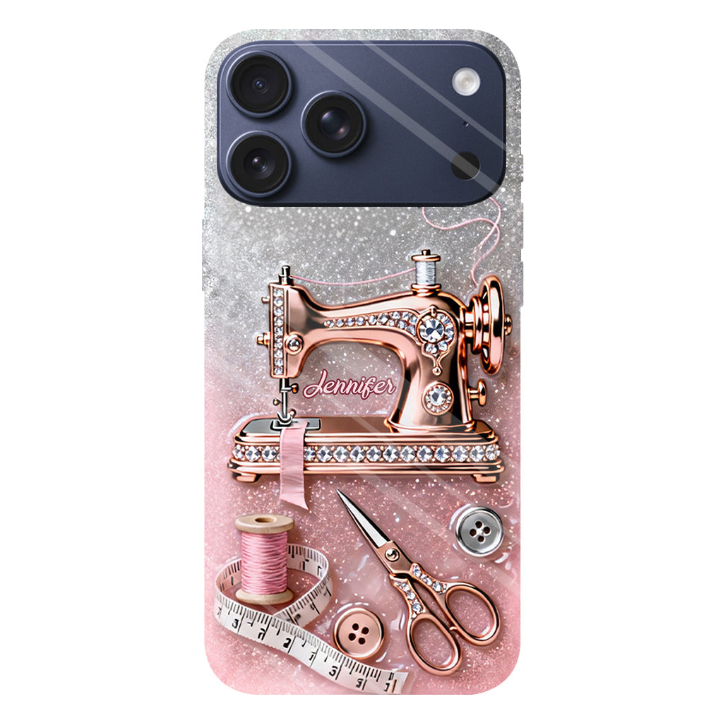 Coque de téléphone personnalisée « Couture » ​​avec imprimé intégral