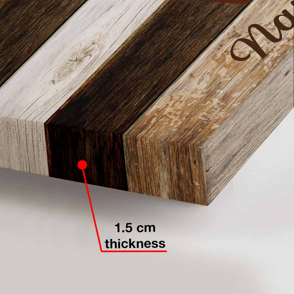 Ma chère maman - Affiche personnalisée pour la fête des mères, représentant un policier