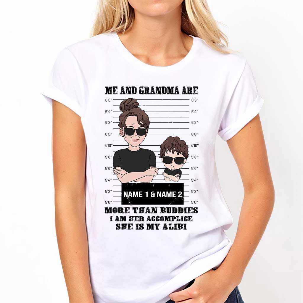 Complice et alibi - T-shirt et sweat à capuche personnalisés pour la fête des mères et pour grand-mère