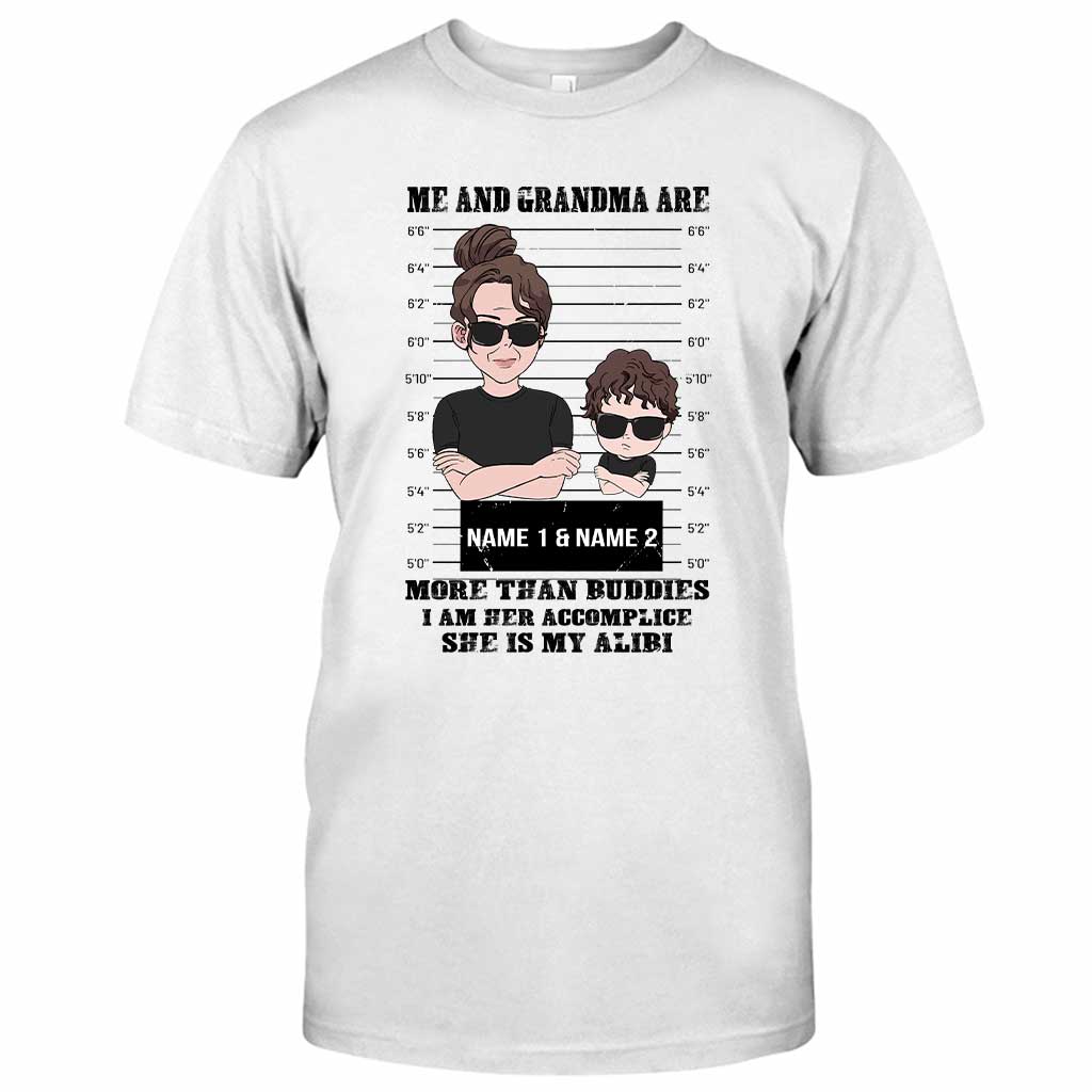 Complice et alibi - T-shirt et sweat à capuche personnalisés pour la fête des mères et pour grand-mère