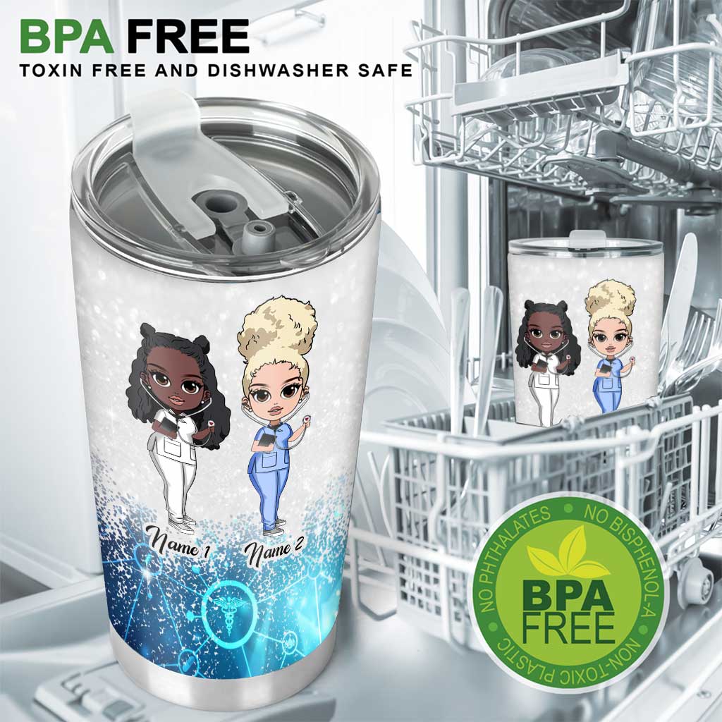 Merci d'être ma thérapeute bénévole - Gobelet isotherme personnalisé pour infirmière