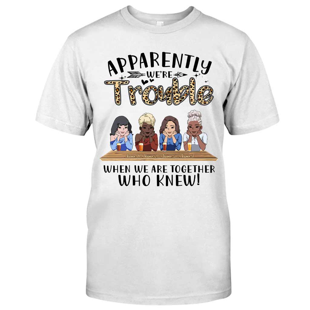 Apparemment, on est des chenapans quand on est ensemble ! Qui l'eût cru ? - T-shirt et sweat à capuche personnalisés pour meilleures amies