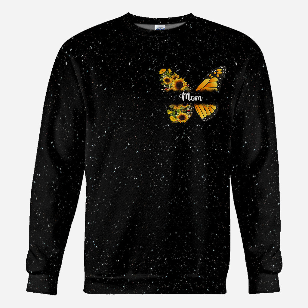 Tu es mon rayon de soleil - Cadeau pour maman, grand-mère - T-shirt personnalisé intégral