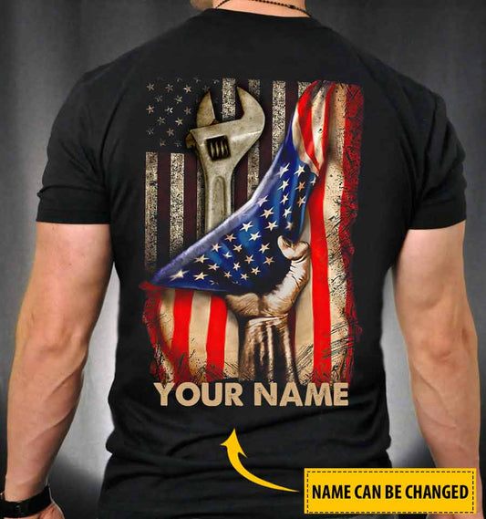 T-shirt et sweat à capuche personnalisés « Mechanic Patriot »