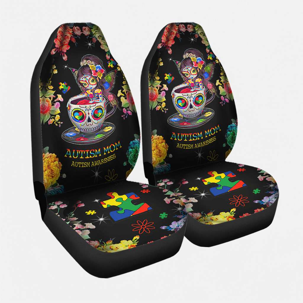 Housses de siège pour mamans d'enfants autistes, sensibilisation à l'autisme 0622