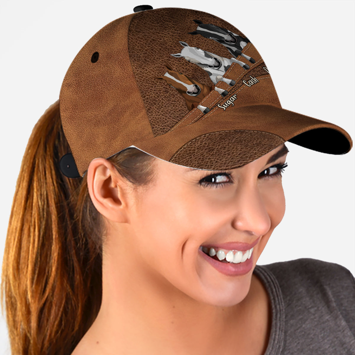 Love Horses - Personalized Horse Classic Cap