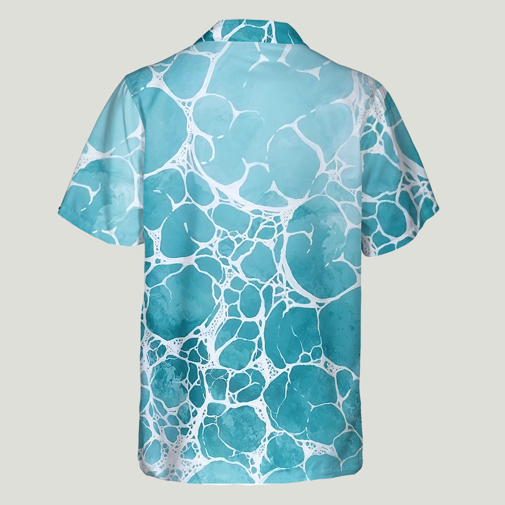 Reste sauvage, enfant de l'océan - Chemise hawaïenne personnalisée pour amoureux de la mer