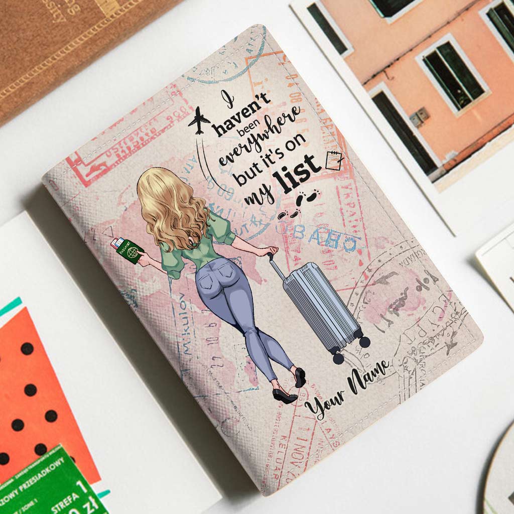 Je n'ai pas encore tout vu, mais c'est sur ma liste - Porte-passeport de voyage personnalisé