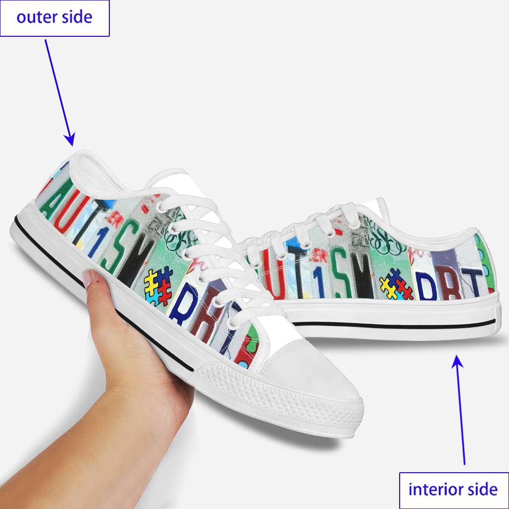 Autisme RBT - Chaussures basses de sensibilisation à l'autisme 0921