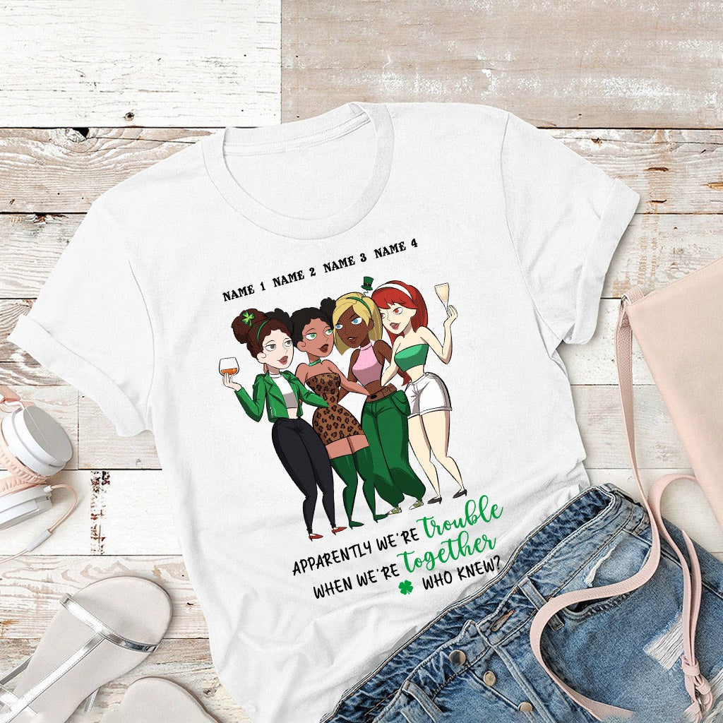 Coordinateurs de farces et attrapes - T-shirt et sweat à capuche personnalisés pour la Saint-Patrick entre meilleurs amis