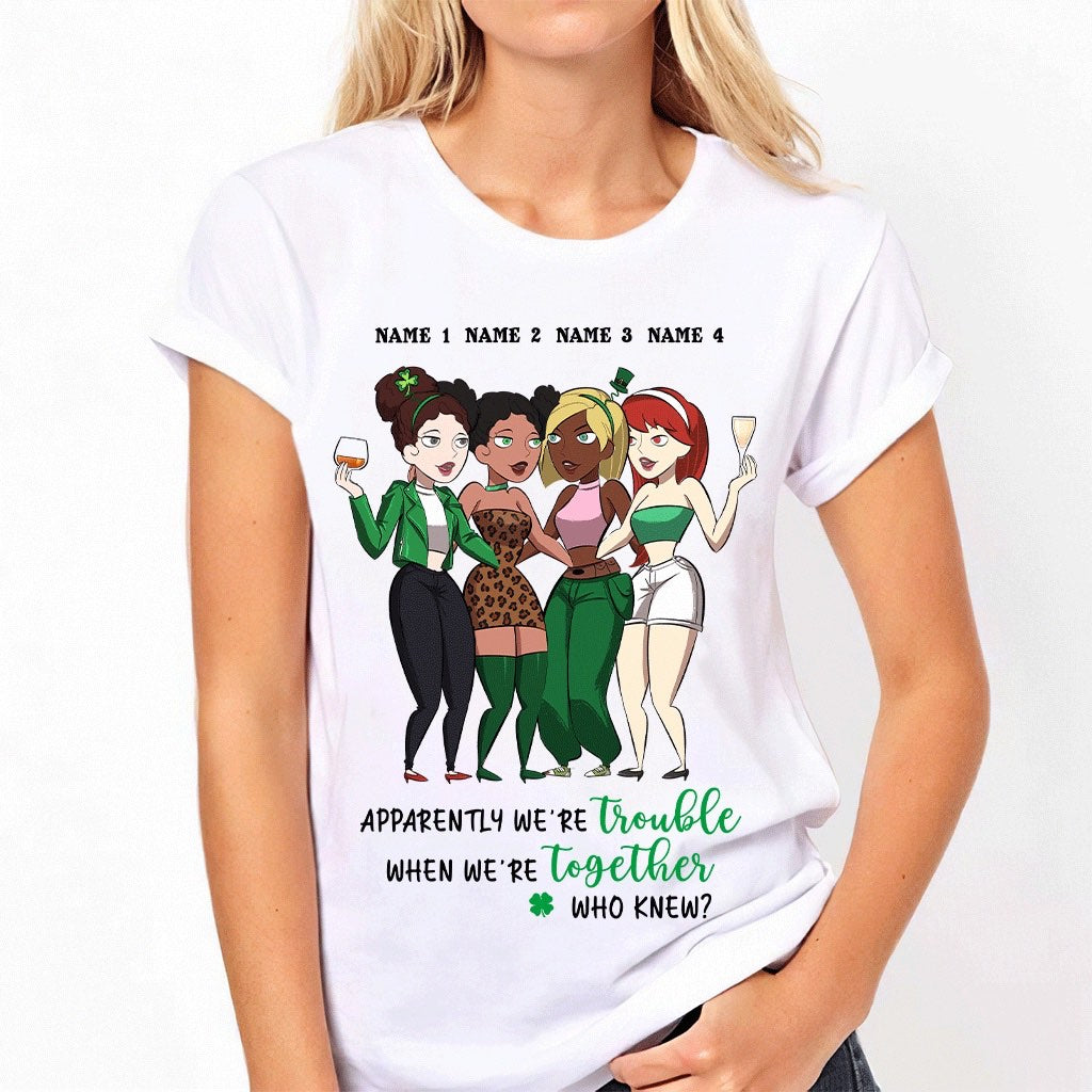 Coordinateurs de farces et attrapes - T-shirt et sweat à capuche personnalisés pour la Saint-Patrick entre meilleurs amis