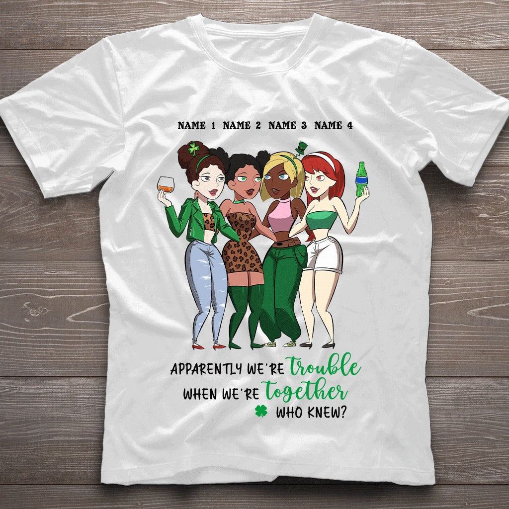 Coordinateurs de farces et attrapes - T-shirt et sweat à capuche personnalisés pour la Saint-Patrick entre meilleurs amis