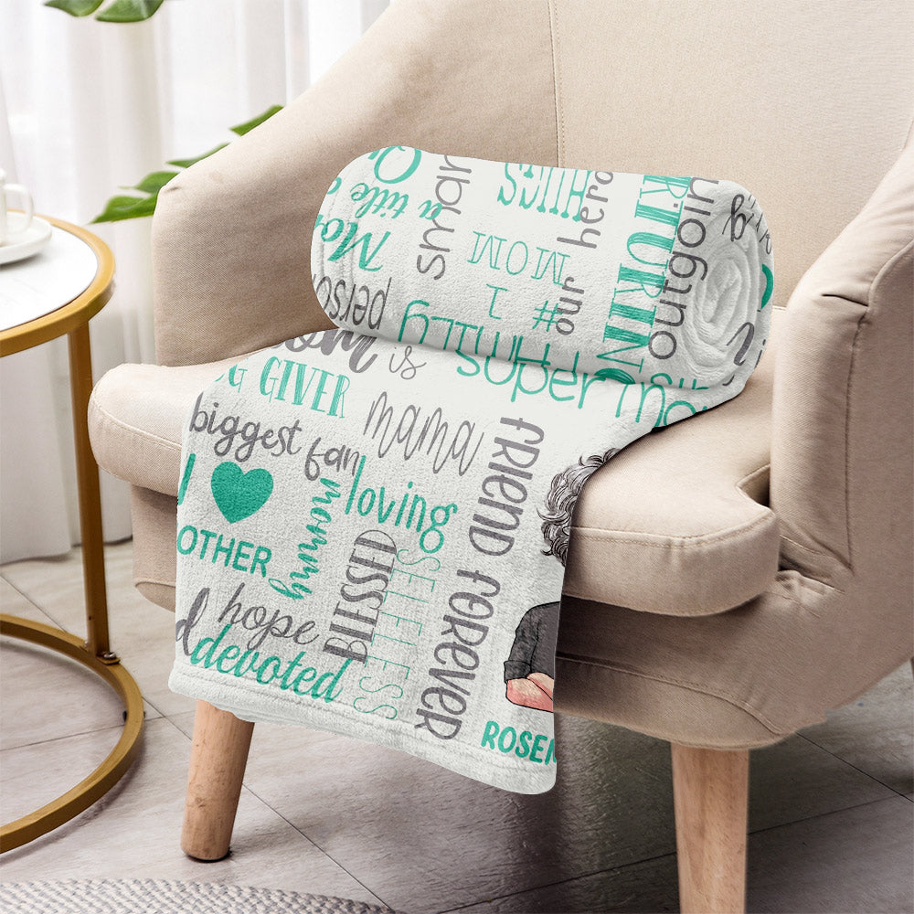 Maman, tu es tout pour nous - Couverture personnalisée pour la fête des mères