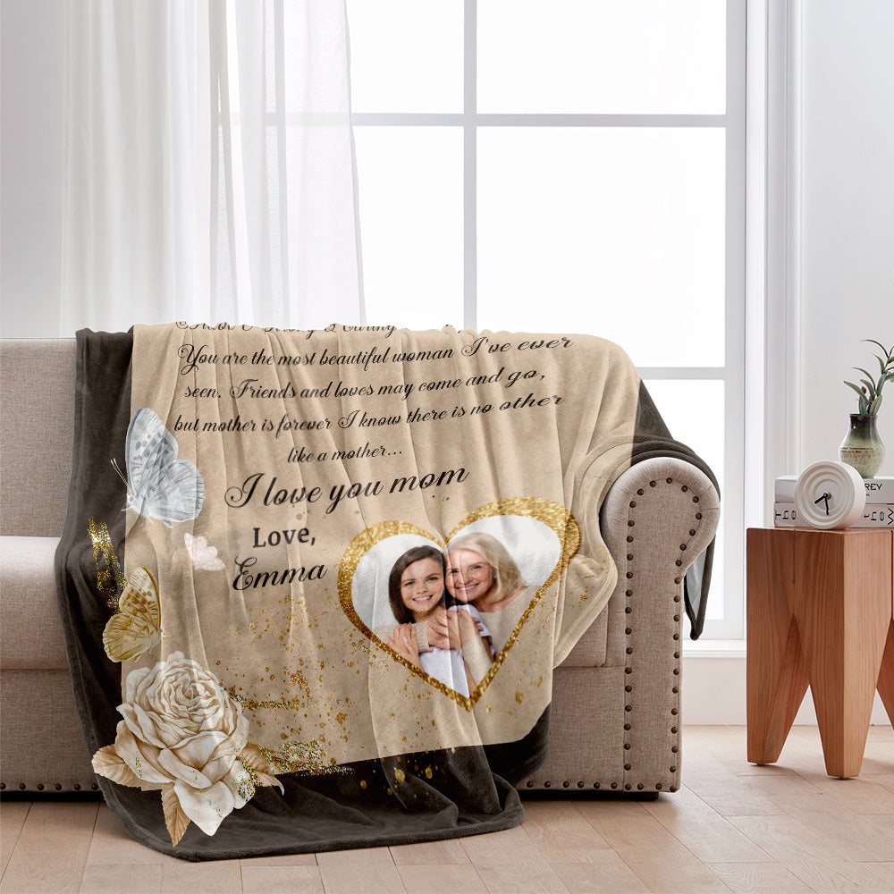 Best Mom - Personalized Mother's Day Mother Blanket