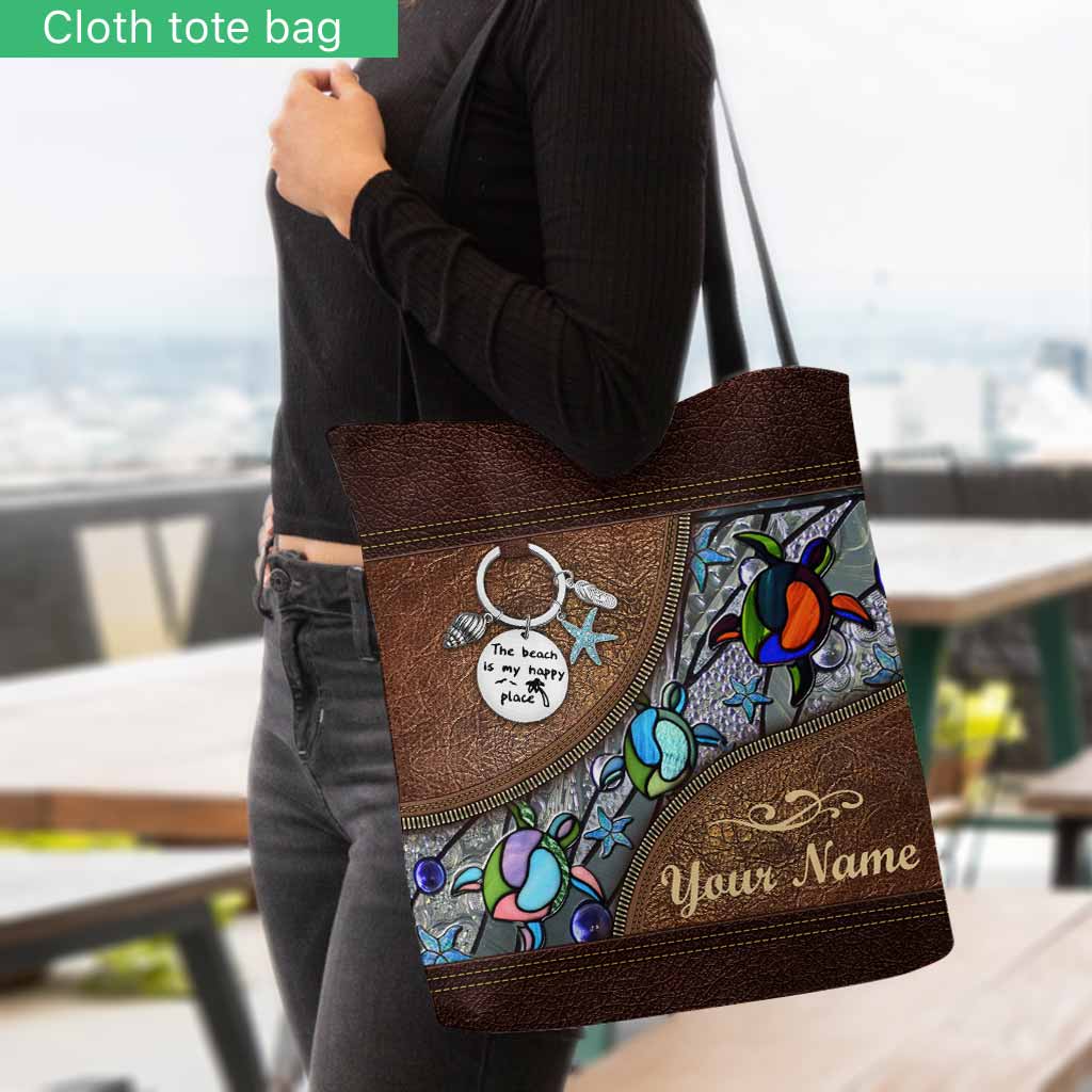 Sac fourre-tout personnalisé « Vagues de la mer » pour les amoureux de la mer