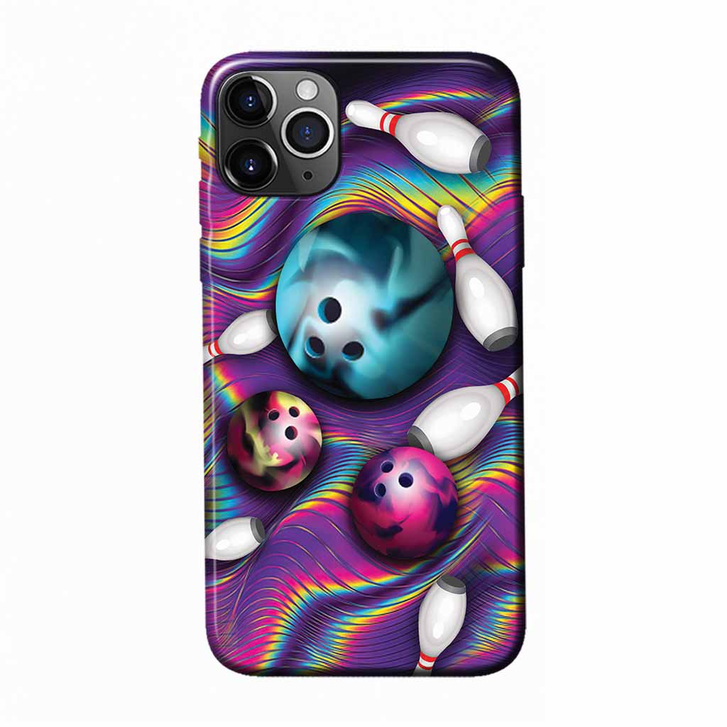 Coque de téléphone en forme de boule de bowling