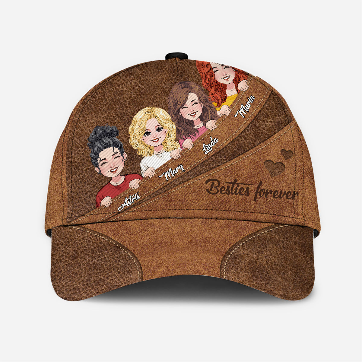Besties Forever - Personalized Bestie Classic Cap