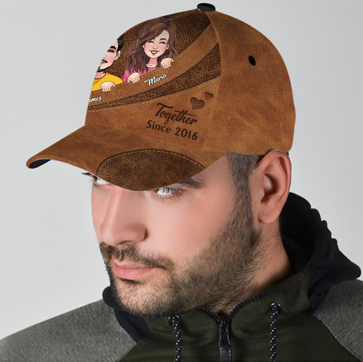 Ensemble depuis - Casquette classique personnalisée pour couple