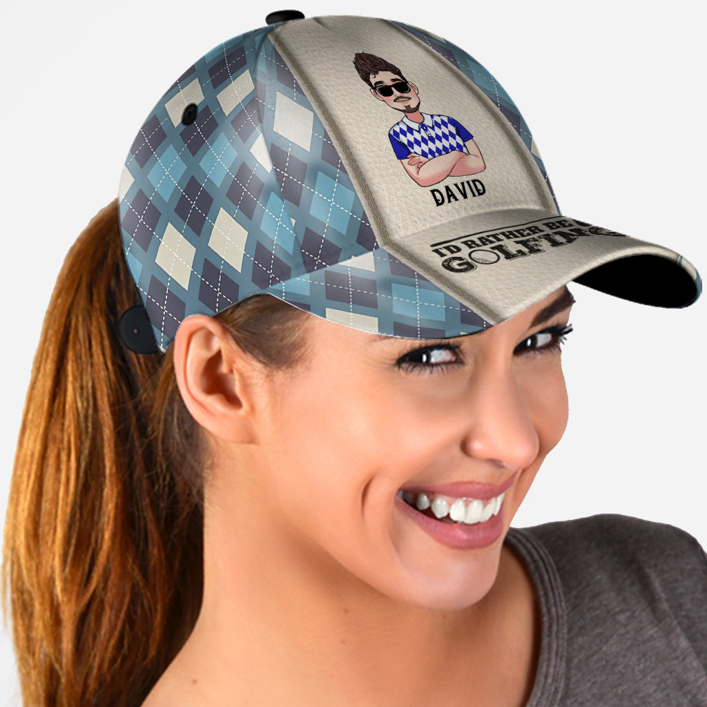 I'd Rather Be Golfing - Personalized Golf Classic Cap