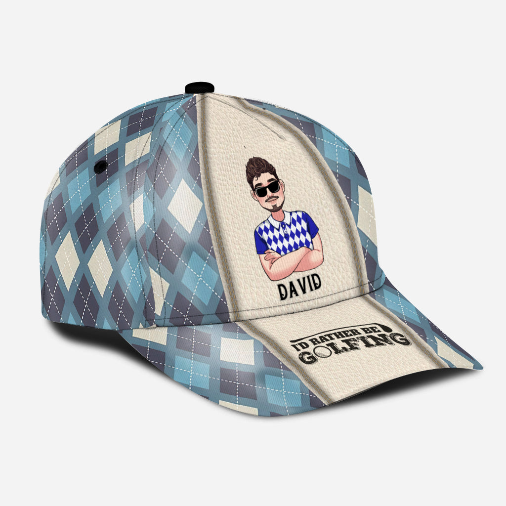 I'd Rather Be Golfing - Personalized Golf Classic Cap