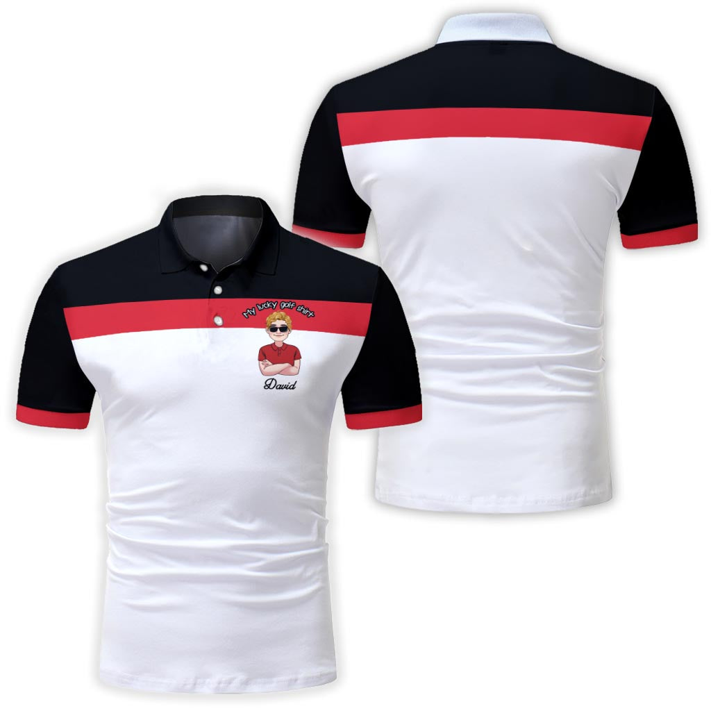 Mon polo de golf porte-bonheur - Polo de golf personnalisé