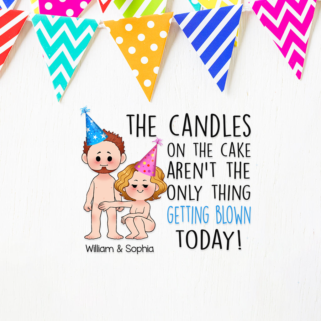 Les choses qui explosent aujourd'hui - Autocollant personnalisé pour couple