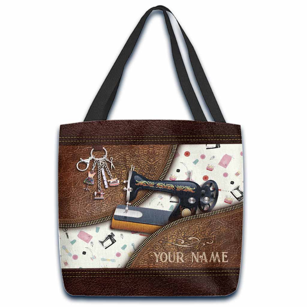 Love Sewing Personalized Tote Bag