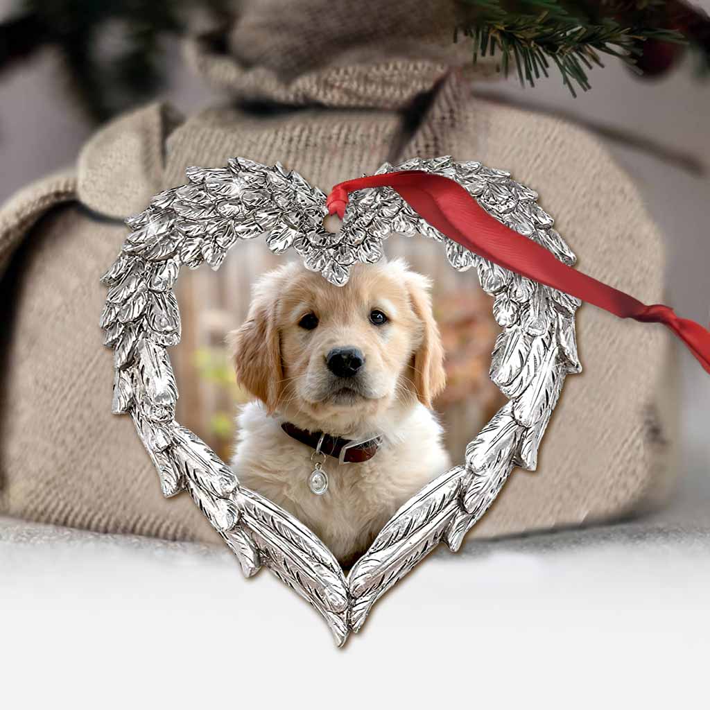 Je pense à toi - Ornement de Noël personnalisé pour chien (Imprimé des deux côtés)