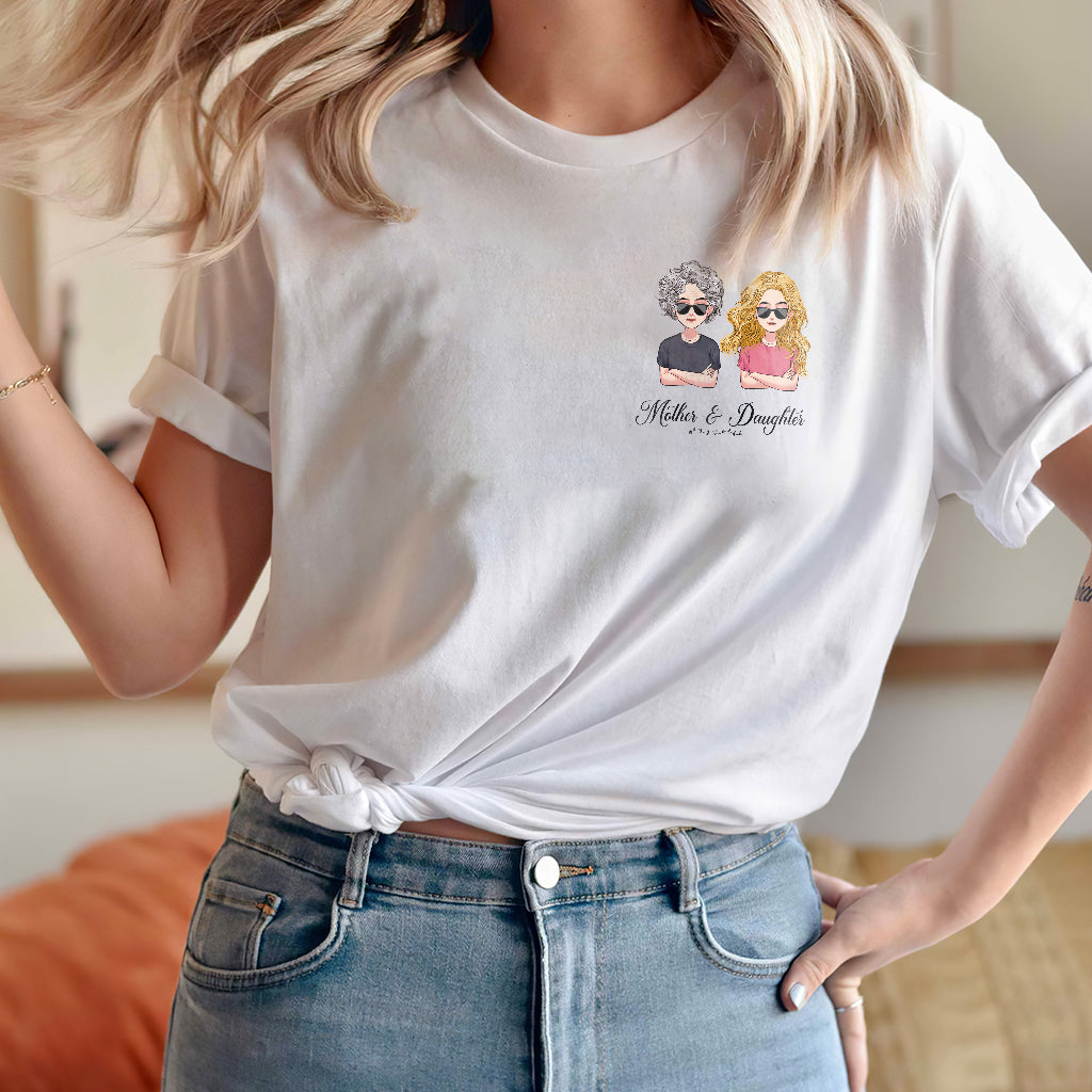 Telle mère, telle fille - T-shirt et sweat à capuche personnalisés pour maman