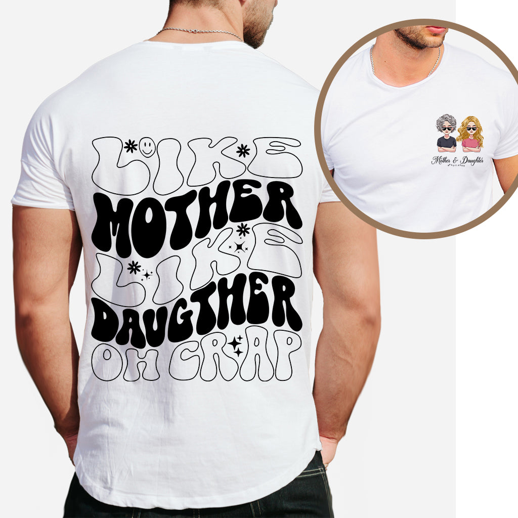 Telle mère, telle fille - T-shirt et sweat à capuche personnalisés pour maman