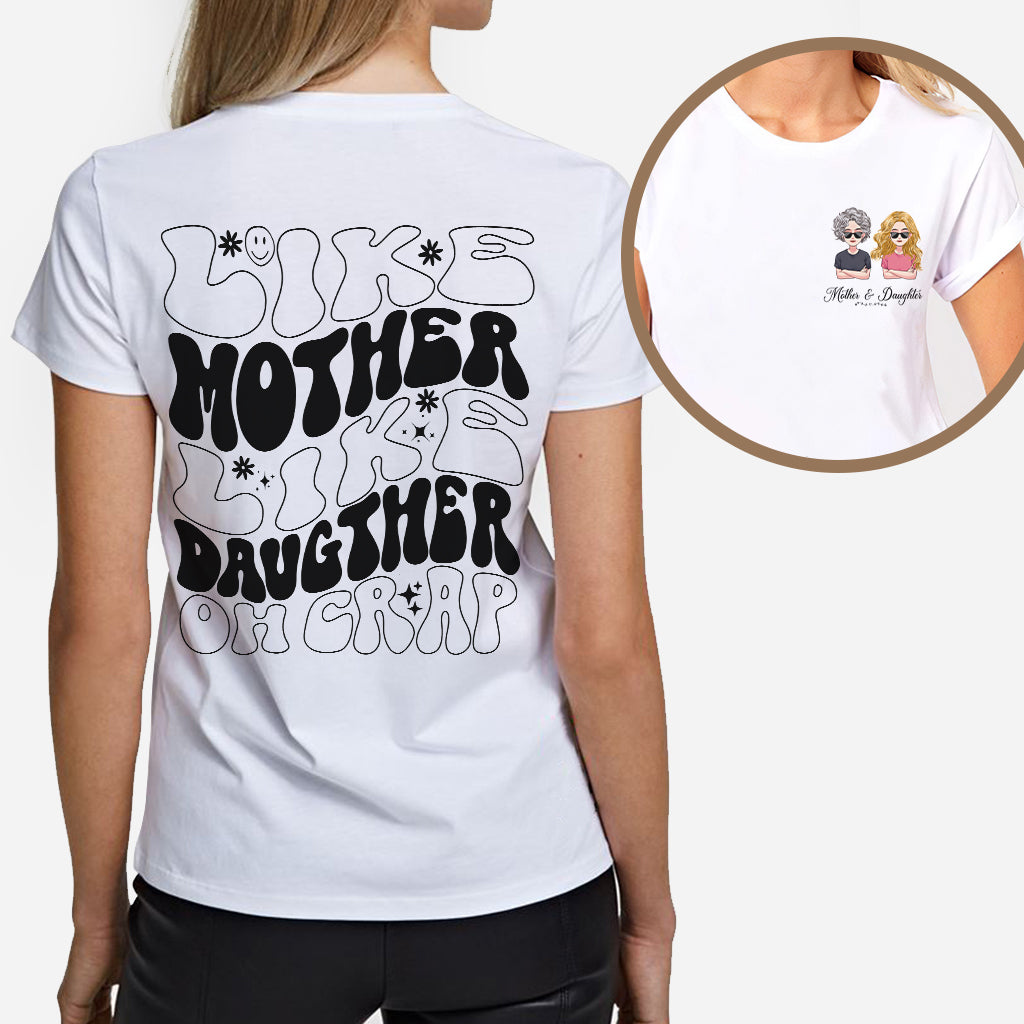 Telle mère, telle fille - T-shirt et sweat à capuche personnalisés pour maman