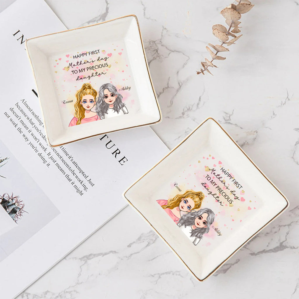 Bonne première fête des mères ! Porte-bijoux personnalisé pour la fête des mères.