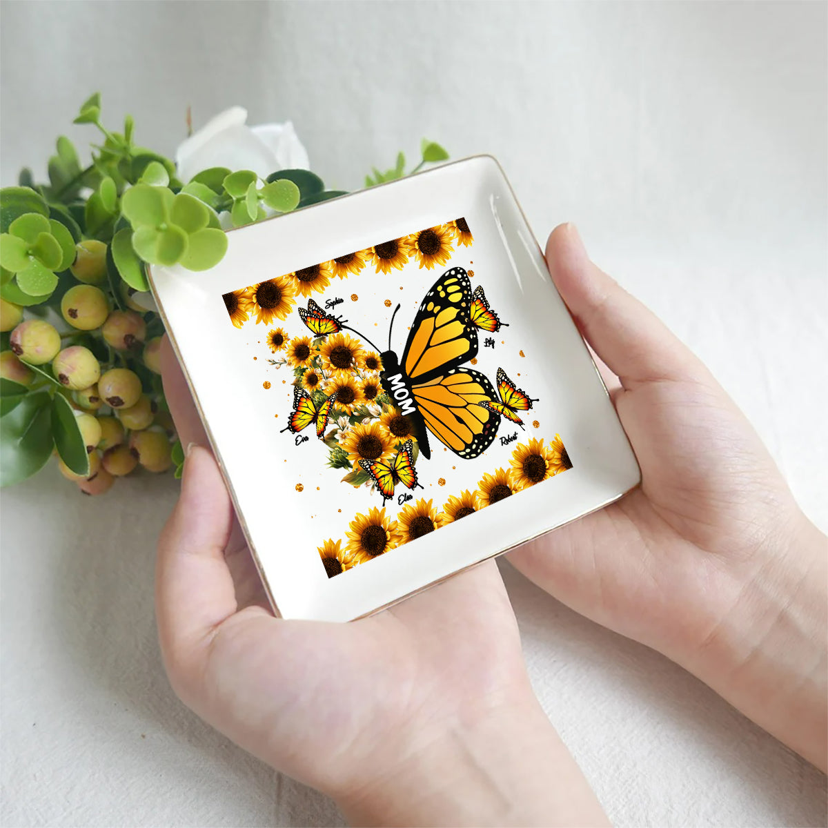 Nous t'aimons - Porte-bijoux personnalisé pour la fête des mères