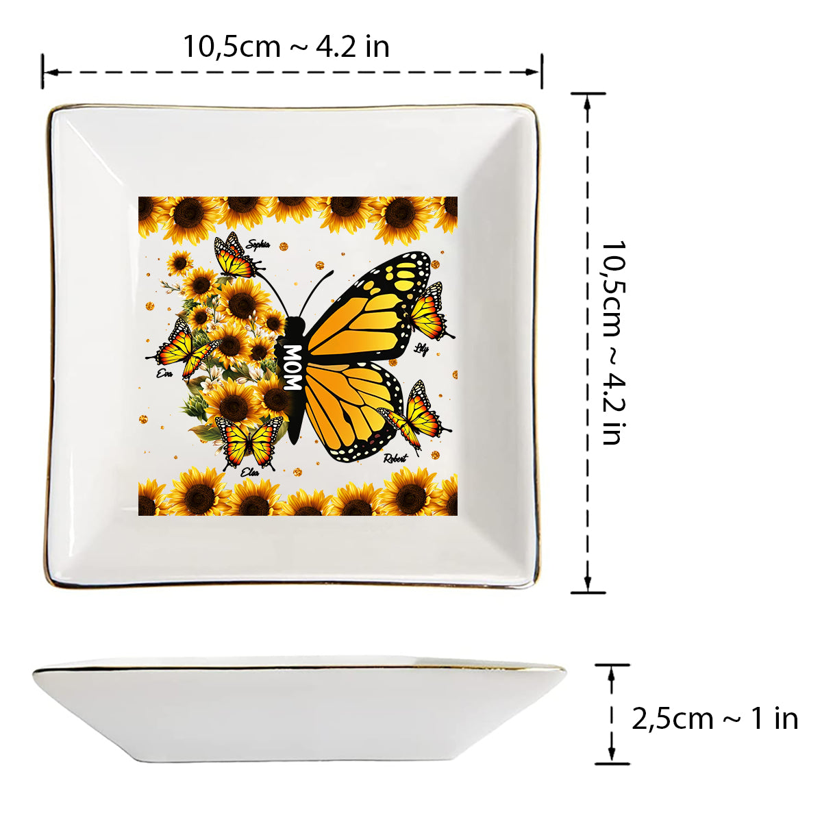 Nous t'aimons - Porte-bijoux personnalisé pour la fête des mères