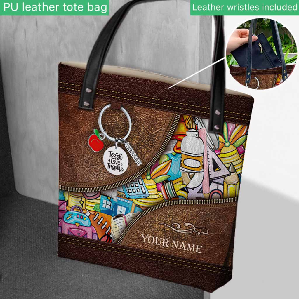 Sac fourre-tout personnalisé Teacher Vibes