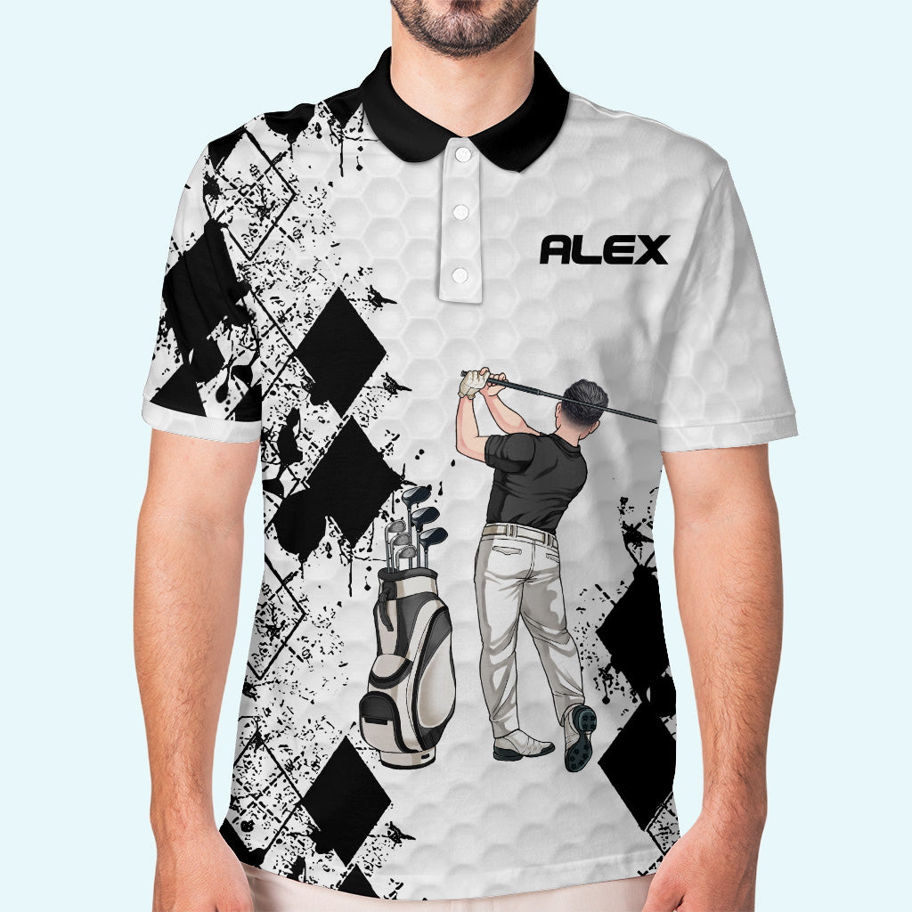Polo de golf porte-bonheur - Polo de golf personnalisé