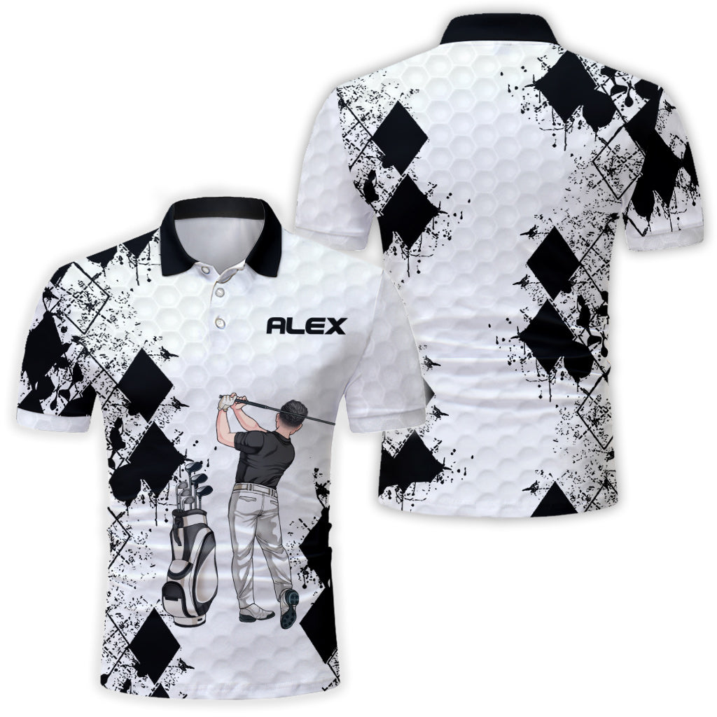 Polo de golf porte-bonheur - Polo de golf personnalisé