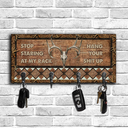 Arrête de fixer mon porte-clés - Porte-clés de chasse