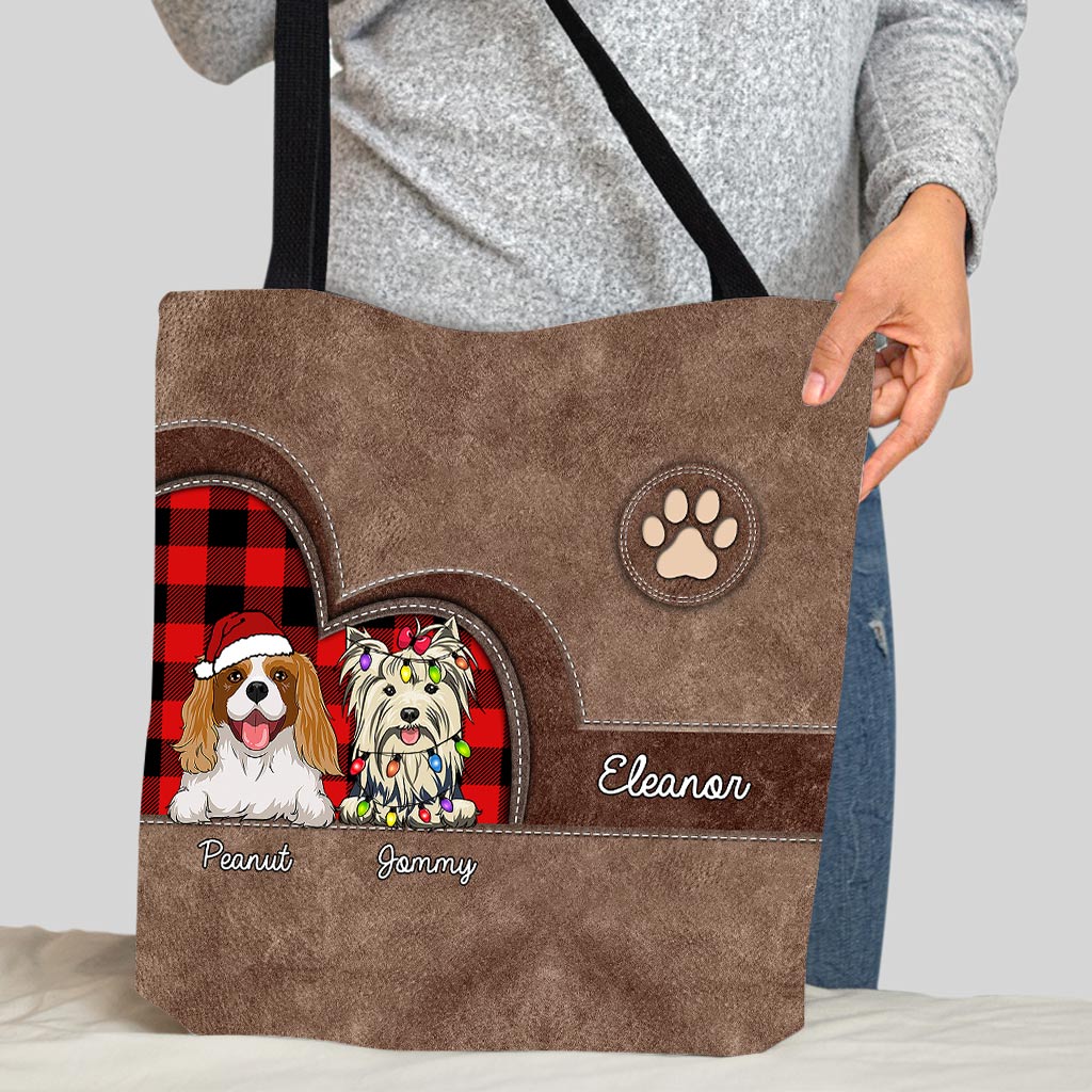 Passez un Noël tout doux avec votre chien ! - Sac fourre-tout personnalisé pour chien