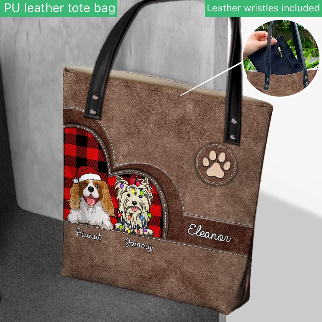Passez un Noël tout doux avec votre chien ! - Sac fourre-tout personnalisé pour chien