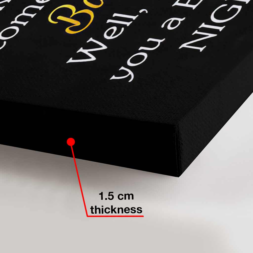 Nous sommes une équipe - Toile et affiche personnalisées pour couples