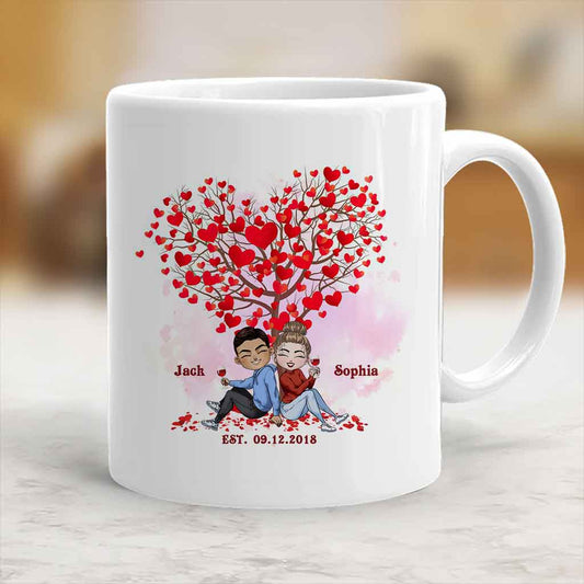 Je suis à toi - Mug personnalisé pour couple