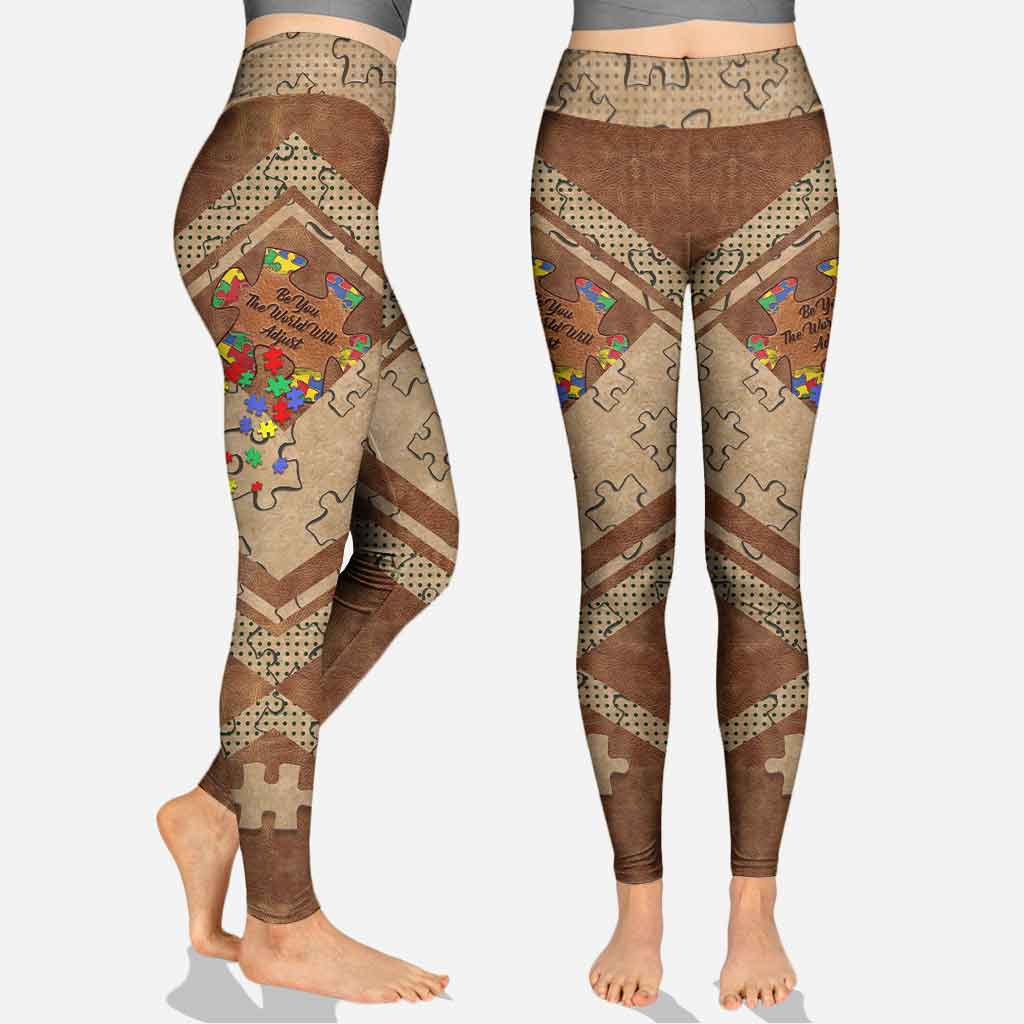 Sois toi-même - Sweat à capuche et legging personnalisés pour la sensibilisation à l'autisme