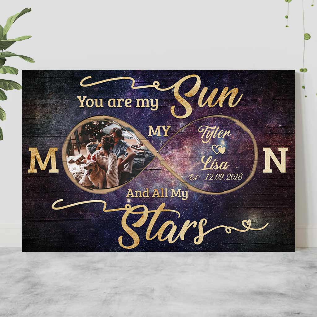 You Are My Sun - Personalized Couple Poster