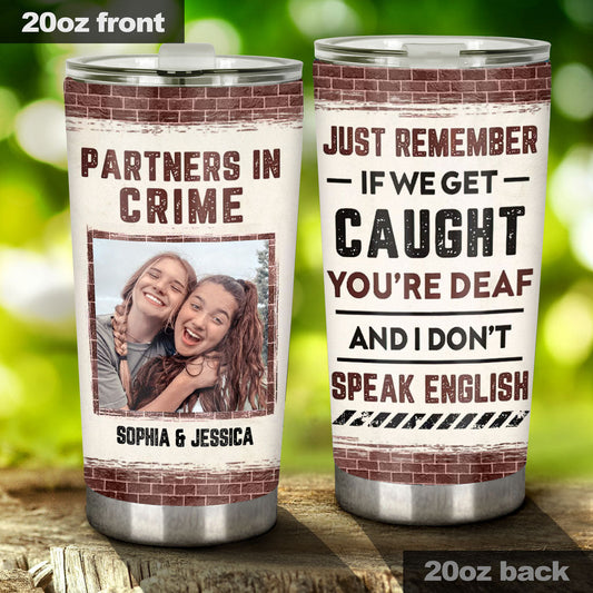 Complices, n'oubliez pas ! Gobelet personnalisé pour meilleure amie