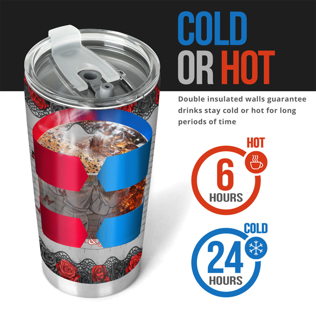 Not Sugar & Spice And Everything Nice - Personalized Bestie Tumbler