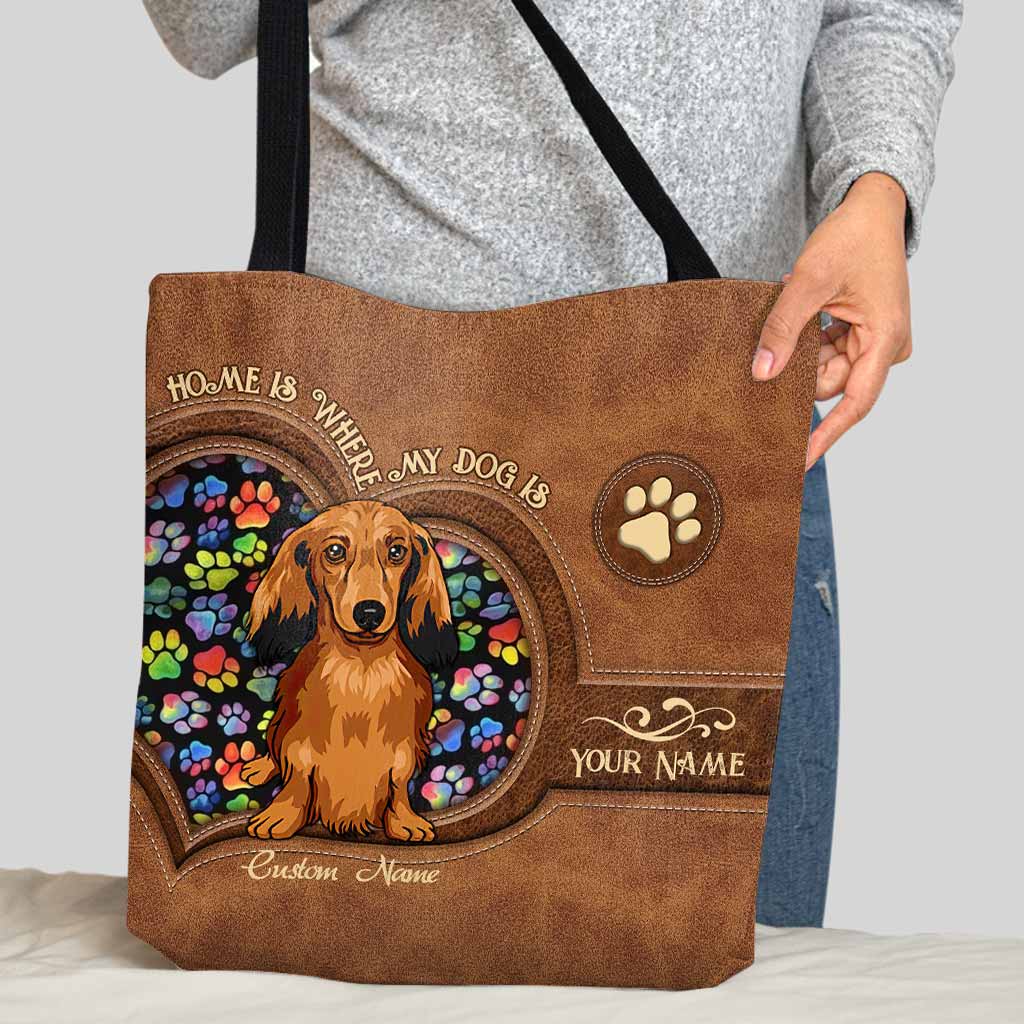 Maman de chien - Sac fourre-tout personnalisé pour chien