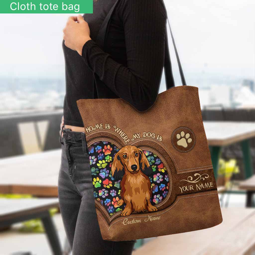 Maman de chien - Sac fourre-tout personnalisé pour chien