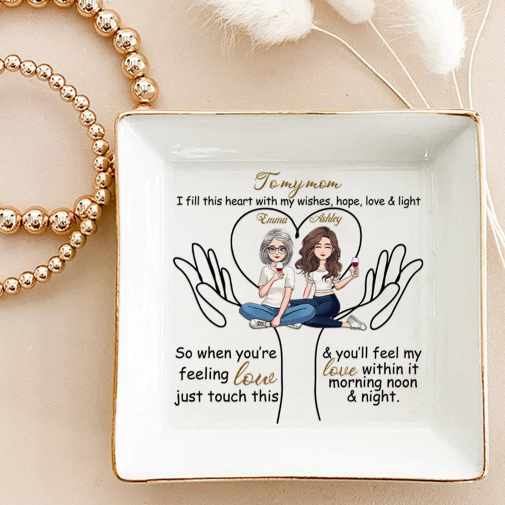 À ma maman - Porte-bijoux personnalisé pour la fête des mères