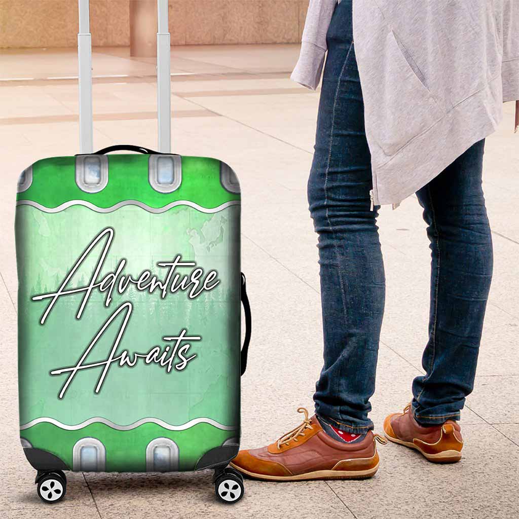 Camping - Personalized Camping Luggage Cover